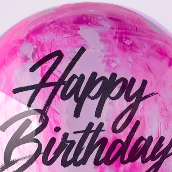 Globo "Feliz Cumpleaños"